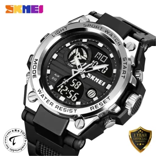 SKMEI 2031 Dual Display Military Sports Wrist Watch for Men