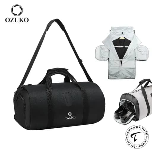 OZUKO 9209 Large Capacity Gym, Travel & Duffel Bag for Unisex