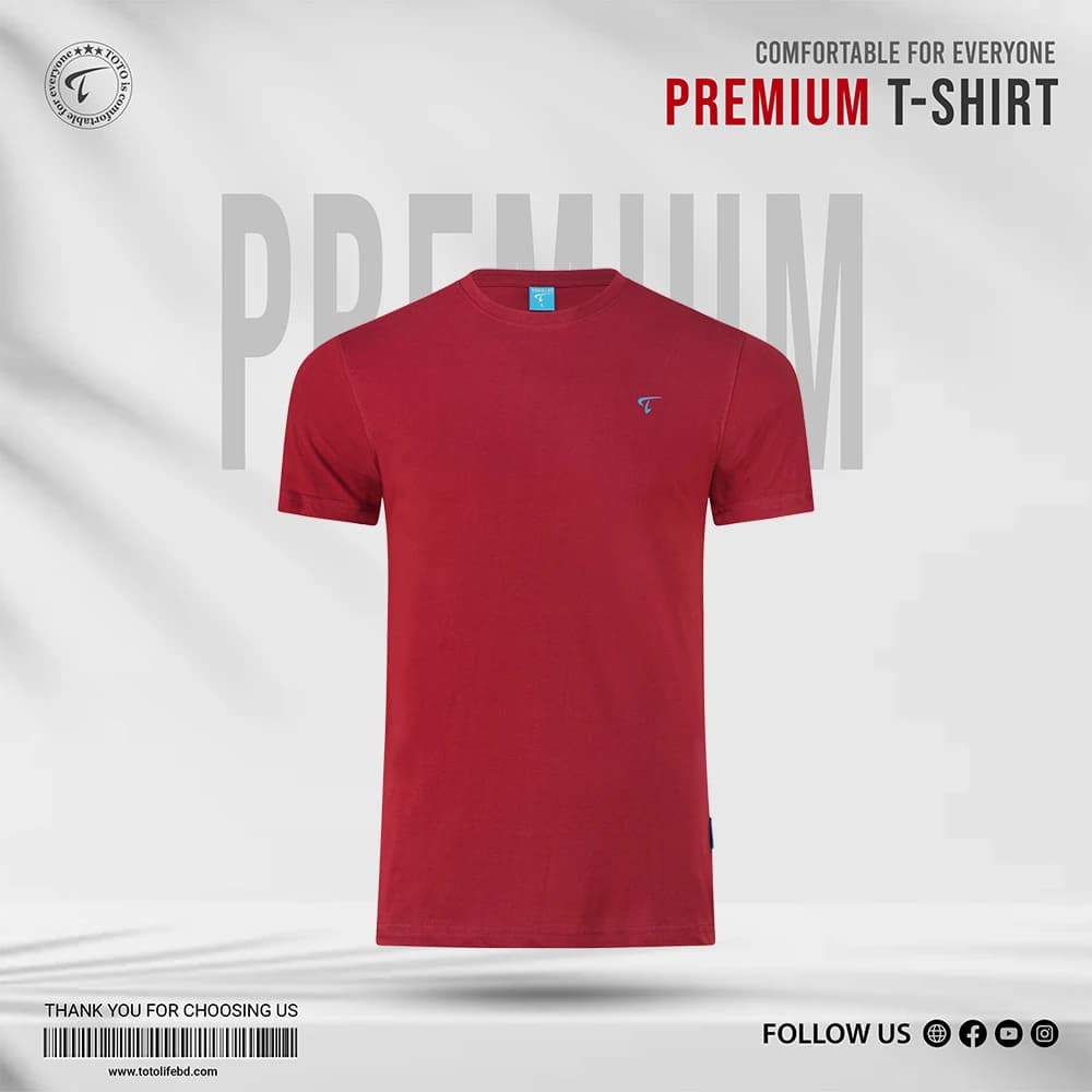 Premium Short Sleeve Tees - Sun-Dried Tomato