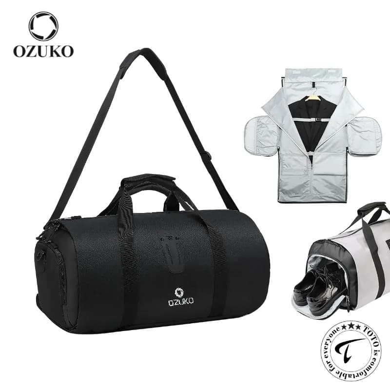 OZUKO 9209 Large Capacity Gym, Travel & Duffel Bag for Unisex